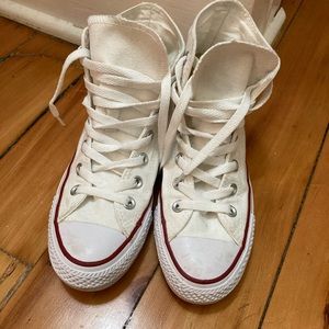 Hightop White Converse